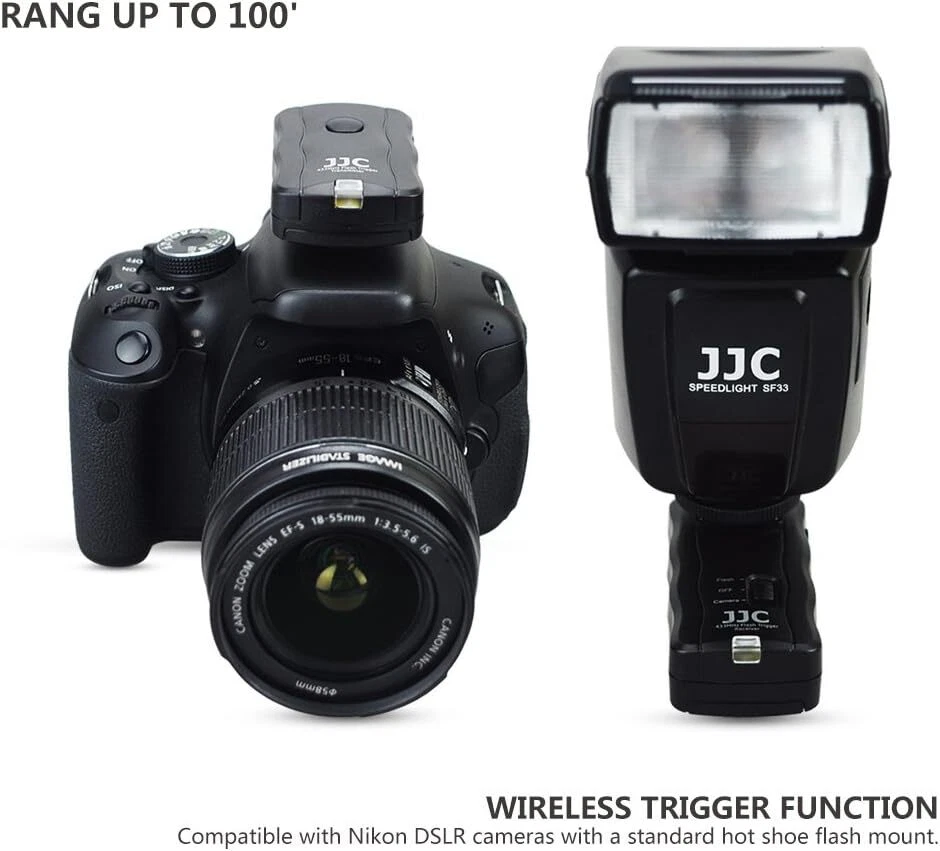 JJC Wireless AC Flash Trigger for Studio Flash with JJC JF-U1/JF-U2 Transmitter - Image 4 of 4