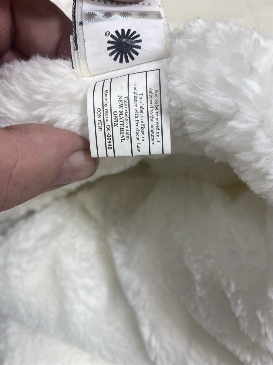 Ugg Faux Fur White Scarf | eBay