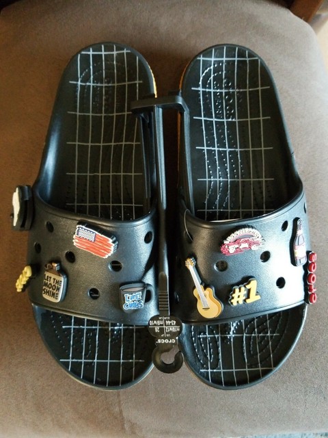 luke combs x crocs classic bootlegger slide