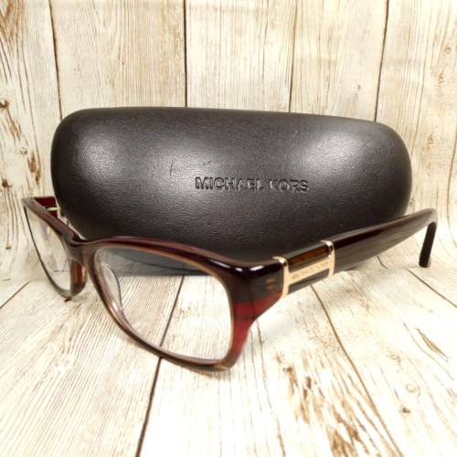 Michael Kors Burgundy Gradient Eyeglasses FRAMES w/Case MK252 602 52-16-135 - Afbeelding 1 van 19