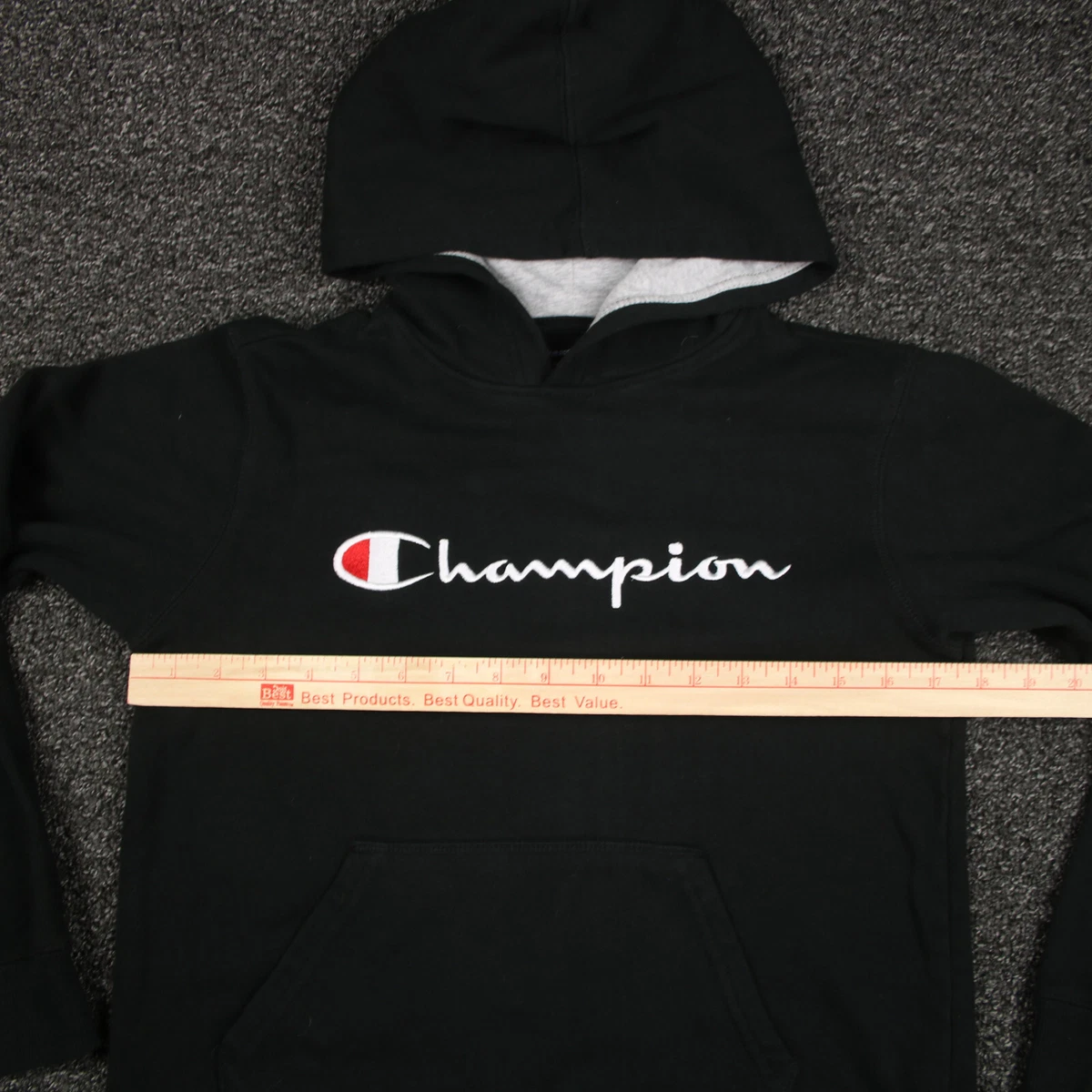 Grey champion hoodie girls sale