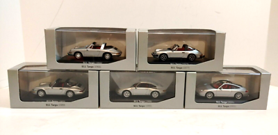 ミニカー PorscheHistoryCollection Frontmotor 1/43 Porsche History Collection 911 Targa 1/43 Set of 5 - 1966, 77, 89