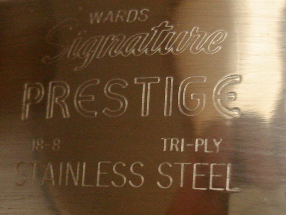SARTÉN WARD'S SIGNATURE PRESTIGE 18/8 ACERO INOXIDABLE TRIPLE CAPA 10.5"X 2.5" SIN TAPA Foto 2 de 4