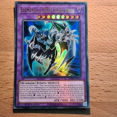 Elemental Hero Chaos Neos | YUGIOH | BLAR | ULTRA RARE | 1st ED