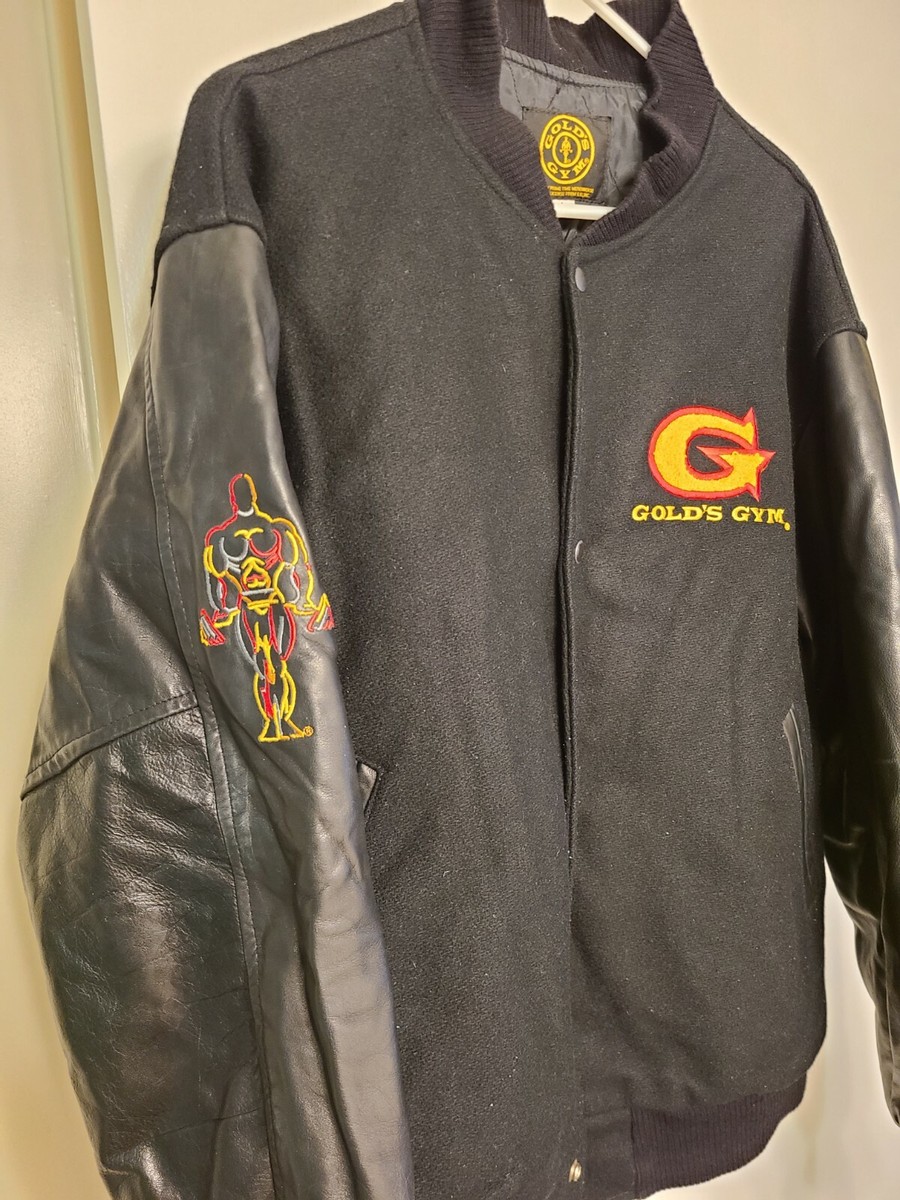 送料無料/即納】 【ビンテージ】ゴールドジムジャケット Ｌサイズ