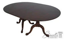 LF64266EC: HENKEL HARRIS Mahogany 2209 Pedestal Base Dining Room Table