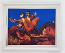 2005 Russian Oil Painting Сергей Воржев Картина