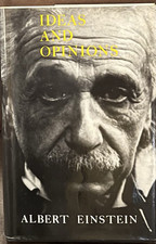 Albert Einstein “Ideas and Opinions” Hardcover Science Essays w/ Dust Jacket