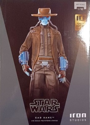 STAR WARS Cad Bane - 1:10 Scale Statue / Iron Studios - 22 cm
