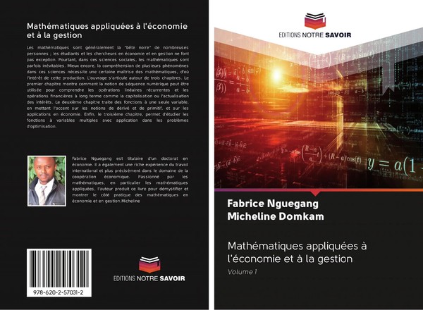 Fabrice Nguegang (U. A.) | MathéMatiques AppliquéEs à L'éConomie Et à La Gestion-image