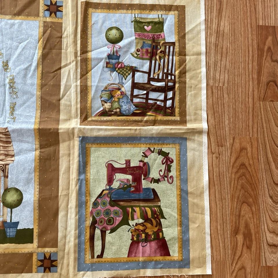 A Quilter’s 家用缝纫机猫篮屋面板南希橱柜 — 第 4/4 张图片