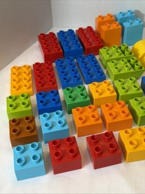 Lego Duplo Set #10572 - All in One Box of Fun - 100% Complete - No Instructions