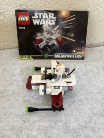 Lego Star Wars 75072 ARC-170 Starfighter Complete w/Manual! No Box.