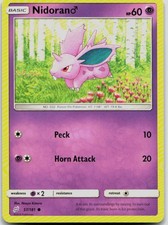 Nidoran M 57/181 Common Team Up Pokemon NM/M
