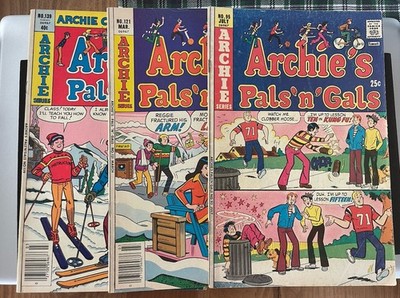 Lot of 3 Vintage Archie Comic Books Archie s Pals  n  Gals