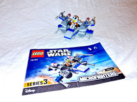 2016 LEGO STAR WARS SET 75125 RESISTANCE X-WING FIGHTER 100% COMPLETE + MANUAL