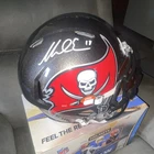 Mike Evans Autographed Tampa Bay Buccaneers Rep. Full Size Football Helmet 🔥🔥