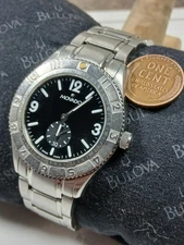 Movado 84 N2 1890 Gentry Sport Swiss Mens Quartz Watch Subdial