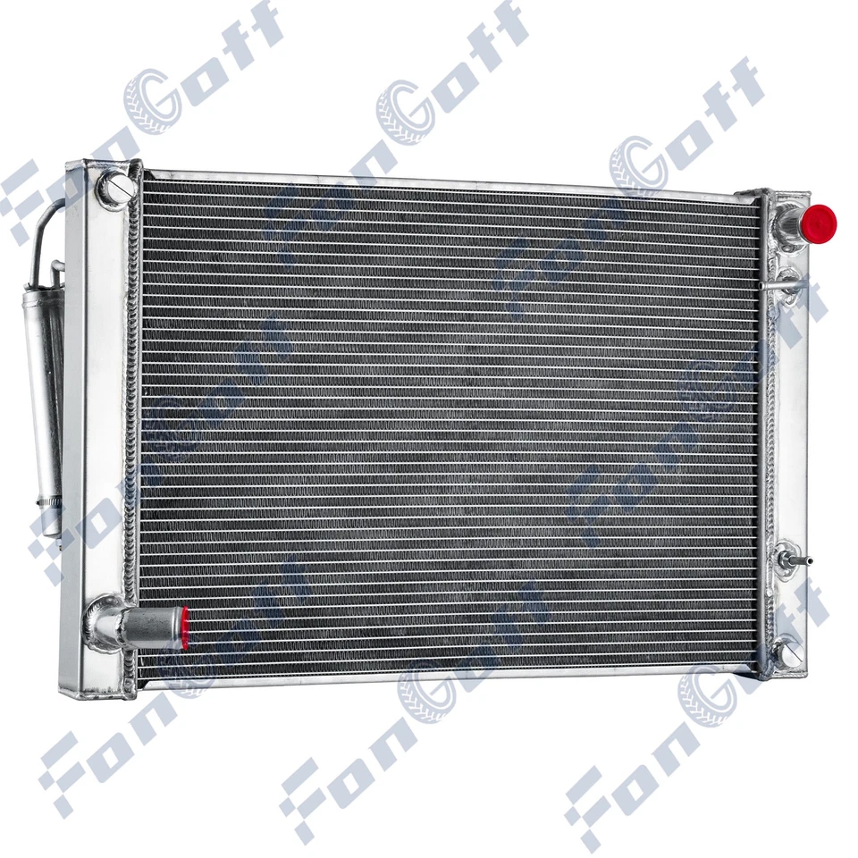 3Row Radiator+Condenser Combo For 2007-15 Infiniti G25 G35/2010-2020 Nissan 370Z - Image 3 of 4
