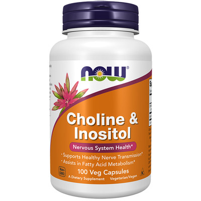 Cholin & Inositol 100 Veg-Kapseln Now Foods