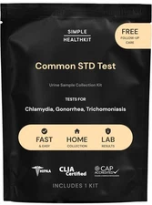 Expanded STD Test Kit- Simple Health Kit  Exp 01/09/26 Free Shipping