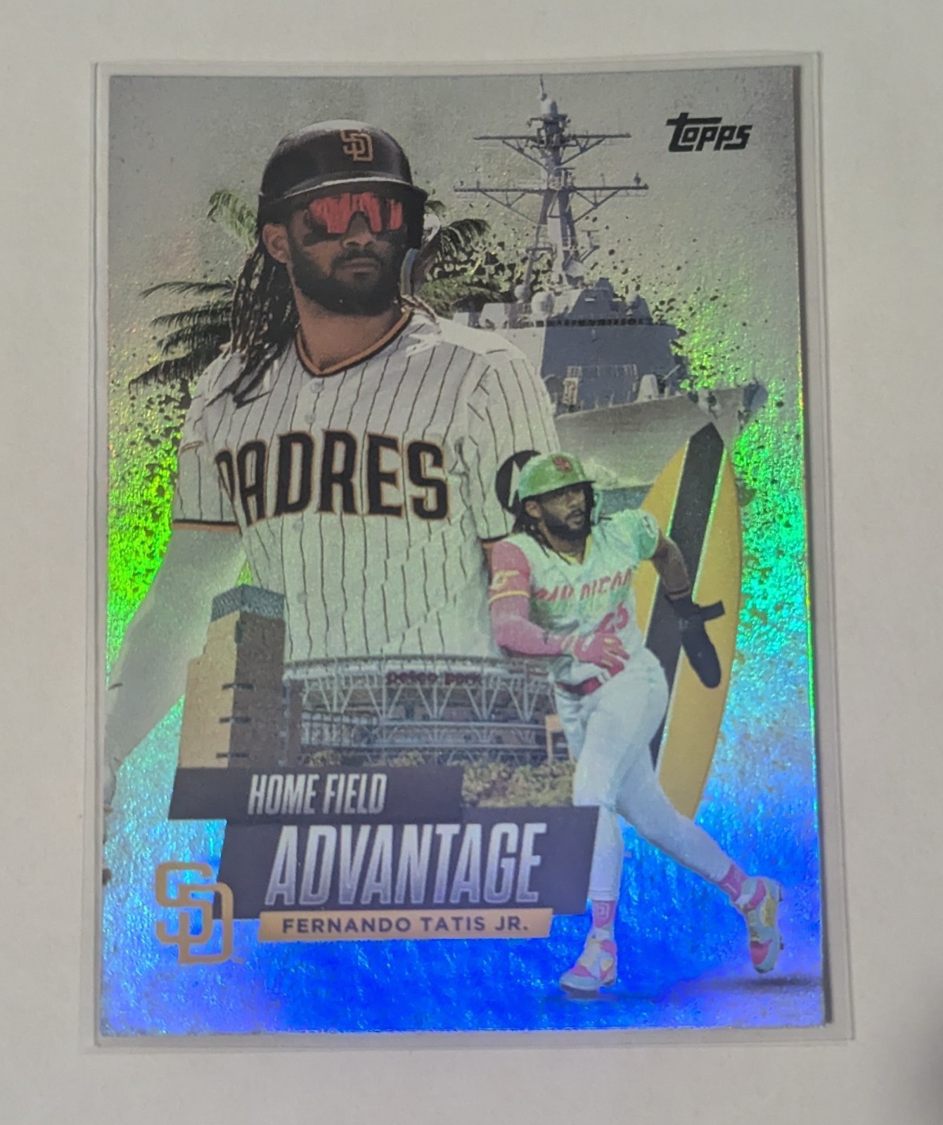 Fernando Tatis Jr Home Field Advantage 2025 Topps Series 1 #HA-10 HFA SP
