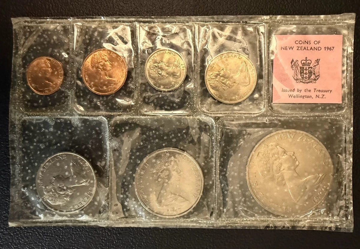 未流通未经认证1967 新西兰硬币| eBay