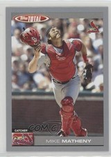 2004 Topps Total Silver Mike Matheny Michael Matheny #68 0t2