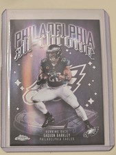 🔥Topps Chrome 2025-2026 All Chrome Saquon Barkley ACT-3 Philadelphia Eagles🔥