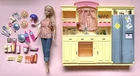 🤍 Barbie 🤍 2004 Vintage Play All Day Kitchen Playset & Doll #G8499