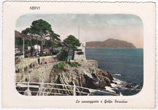 NERVI - GENOVA - LA PASSEGGIATA E GOLFO PARADISO - VIAGG. -43979-