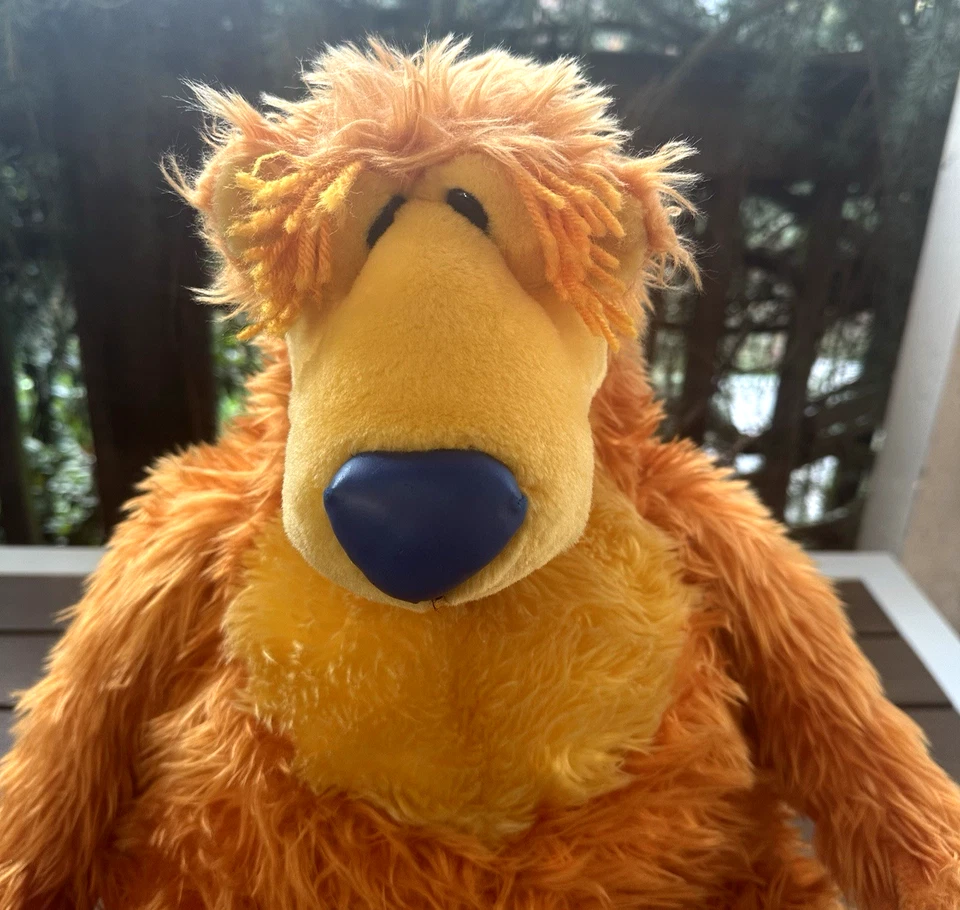 1999 Disney Nanco 18" Bear In The Big Blue House Plush Stuffed Animal Nose Blue - Image 2 of 4