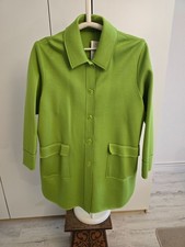 🍀NEU SuZa Jacke * Grün Gr. 46 XL Scuba Jersey offenkantig * NEU NP 89,99 €🍀