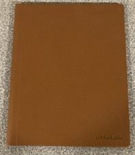 reMarkable - 2 - Premium Leather Book Folio for your Paper Tablet - Brown