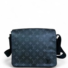 Louis Vuitton District Messenger Bag Pm Black Monogram Eclipse dh072126d0r