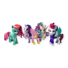 MLP Lot Bundle A New Generation My Little Pony Collectable Set 5 Unicorns 