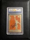 1997 FLEER 23KT GOLD MICHAEL JORDAN WCG 10! 1986 Rookie Card Auto