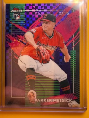 Topps Finest Parker Messick RARE RC Purple Refractor /75