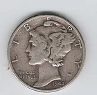 1944 Mercury Dime - Nice Silver - #29