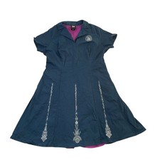 Marvel Her Universe Agatha Harkness All Along Dress Size 20 Blue Fit Flare