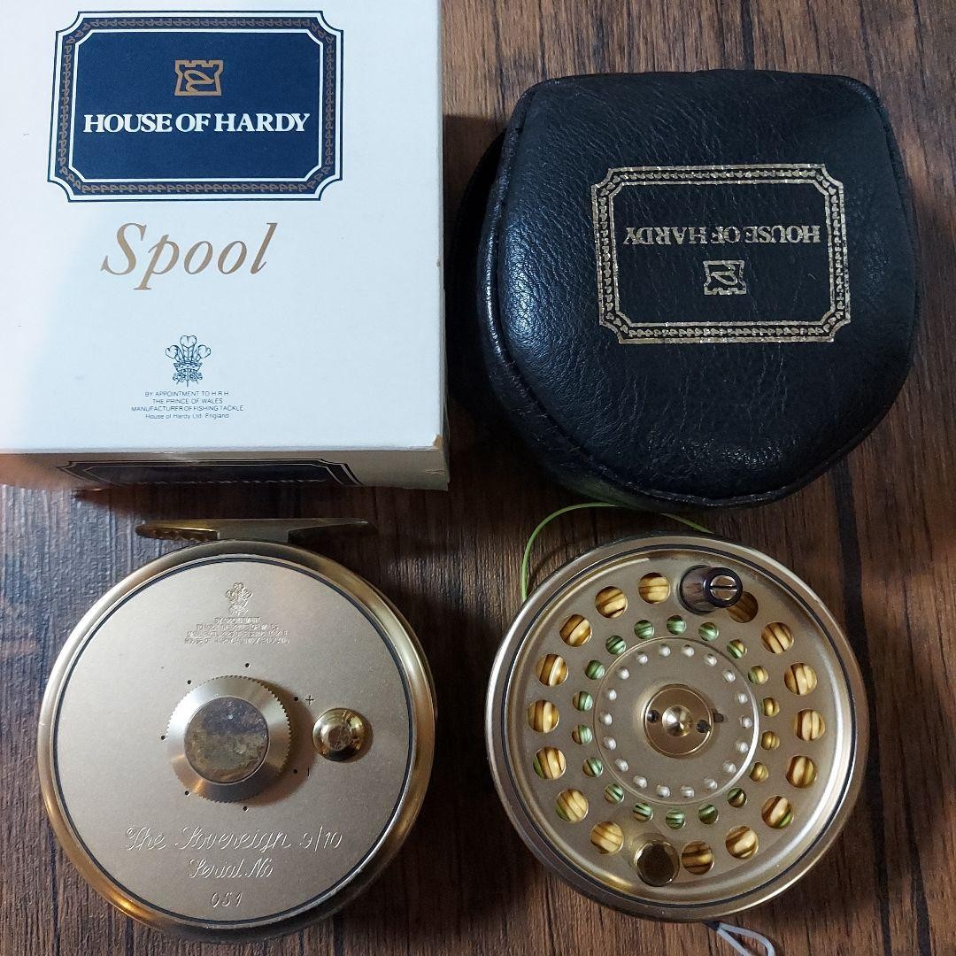 House of Hardy The Sovereign 9/10 Fly Reel, serial 051, used with case