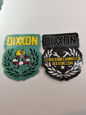 2 Dixxon Flannel Co Sticker GO BETTY GO Drink Cocktail Ocean Skeleton Shark Buoy