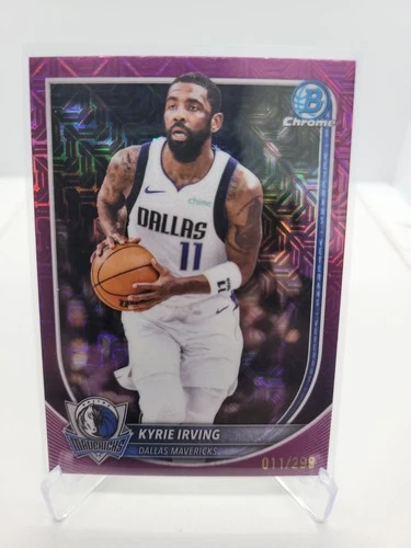 Topps 2025-26 Bowman Chrome Kyrie Irving #BCV-130 Dallas Mavericks /299