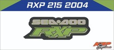 SEADOO RXP 215 2004 Graphics / Decal / Sticker Kit GREEN CUSTOM HOOD DECALS ONLY