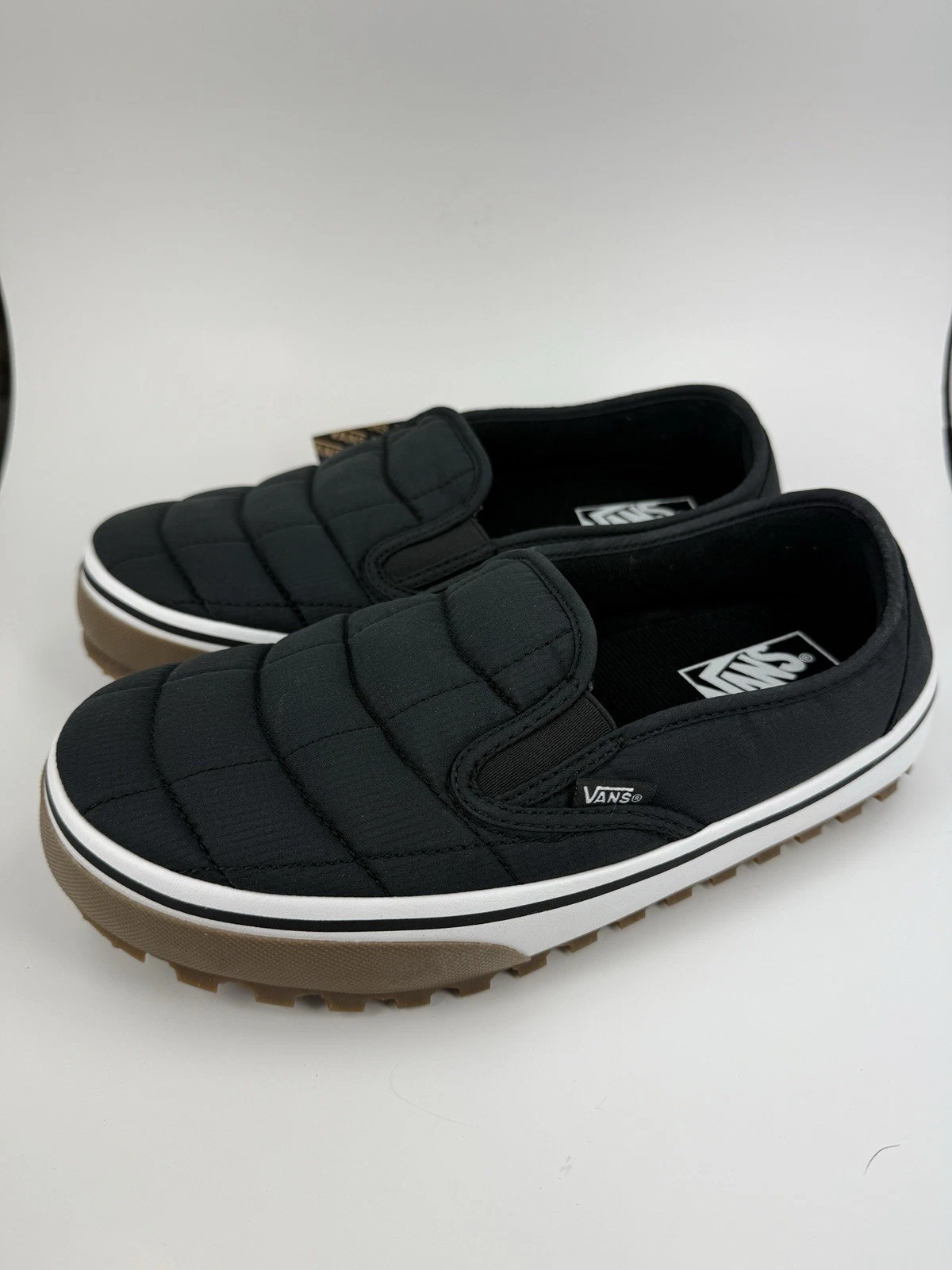 VANS SNOW LODGE CIABATTA TRAPUNTATA NERO 7 US Uomo VANSGUARD