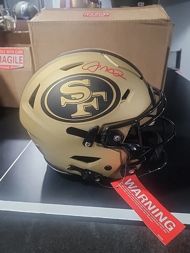 Joe Montana  Speedflex Signed San Francisco 49ers Fanatics Cert