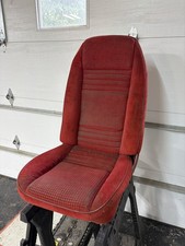 1978-1981 Trans Am Formula Firebird Custom Bucket Seat Seats Passenger Side Red 1978-1981 Trans Am Formula Firebird Custom Bucket Seat Seats Passenger Side Red