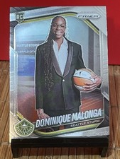 2025 Panini Prizm WNBA Dominque Malonga Rookie RC Base #144 Storm