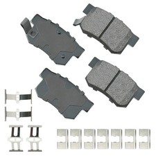 Akebono Oem Rear Ceramic Brake Pads Kit For 1997-2001 Acura Integra 9 Yr Warrant