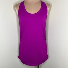 Athleta Speedlight Tank Top Medium Womens Seamless Racerback Running Workout Gym